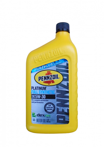 PENNZOIL Platinum Full Synthetic Motor Oil 5W-30
